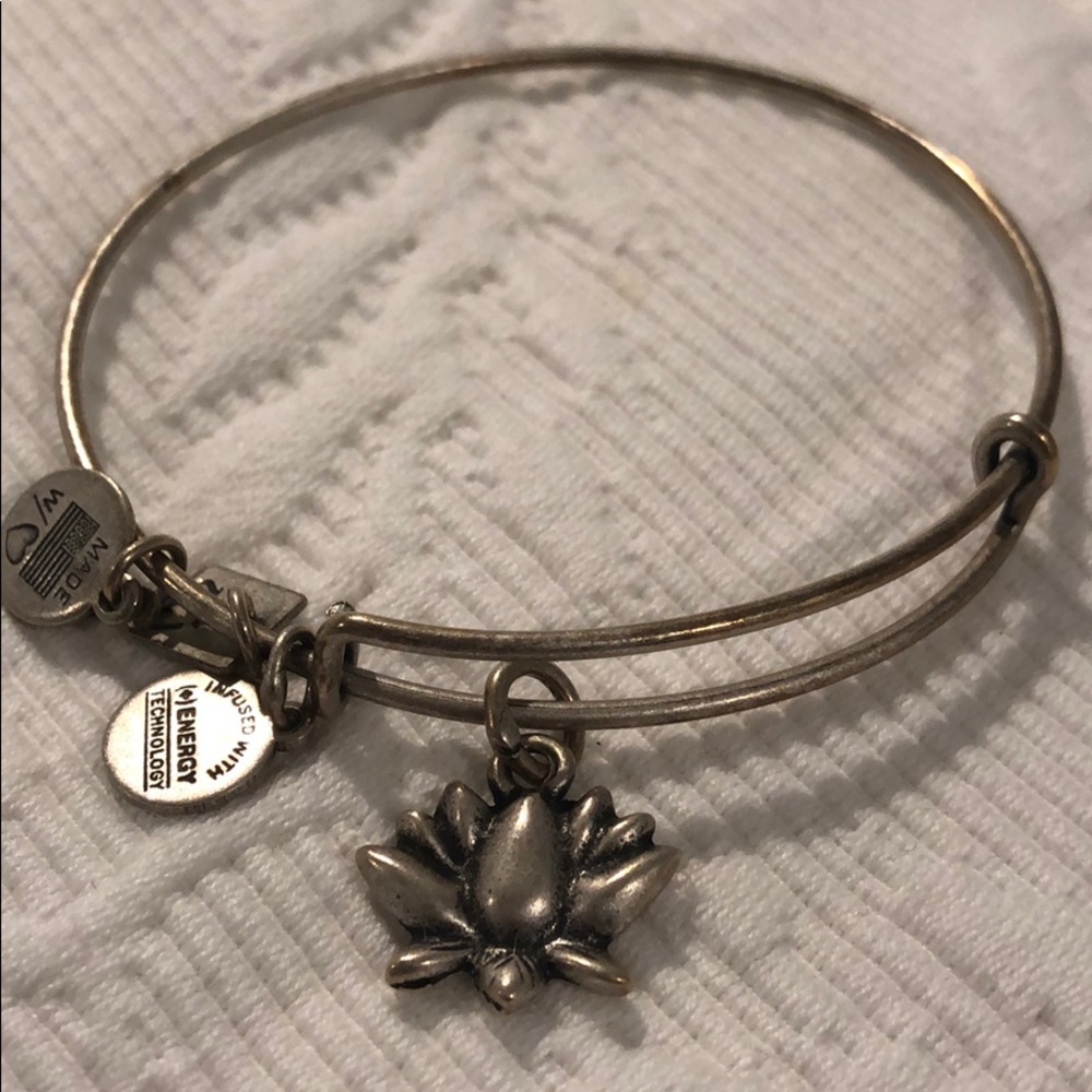 Alex and Ani silver bracelet